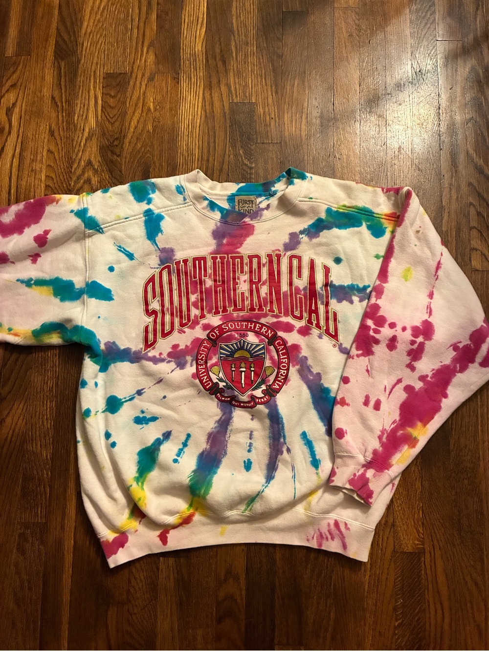 Southern Cal Tie-Dye Sweatshirt - Multicolor